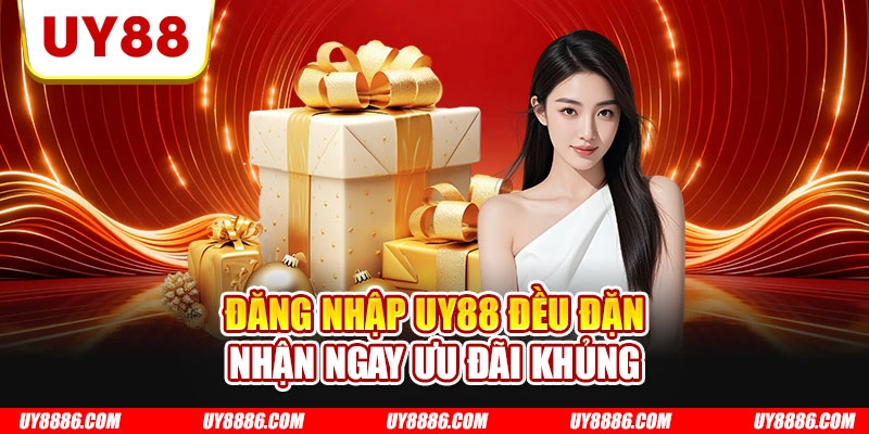 Đăng nhập UY88 đều đặn nhận ngay ưu đãi khủng