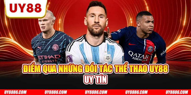 Điểm qua những đối tác thể thao UY88 uy tín